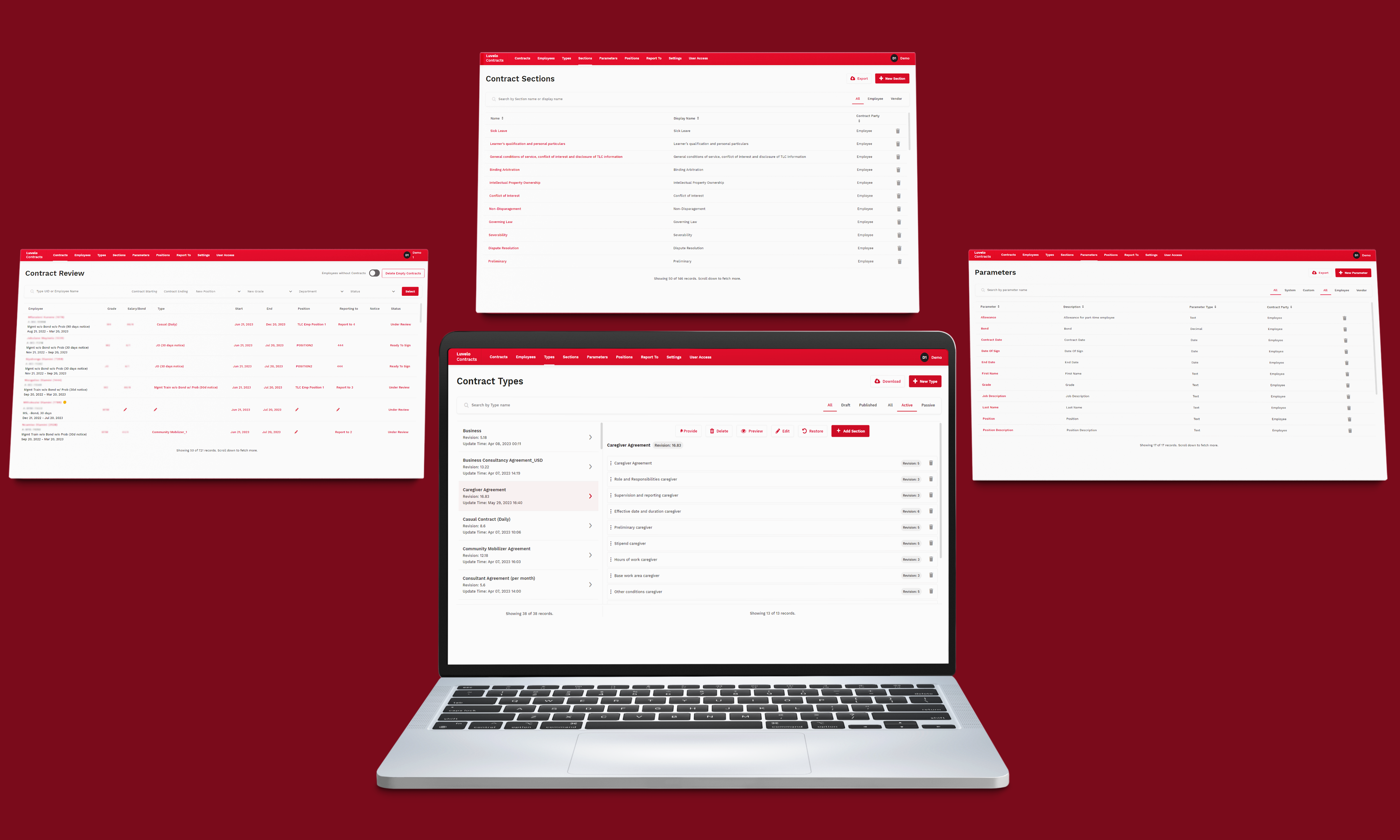 Employee Contract Management
