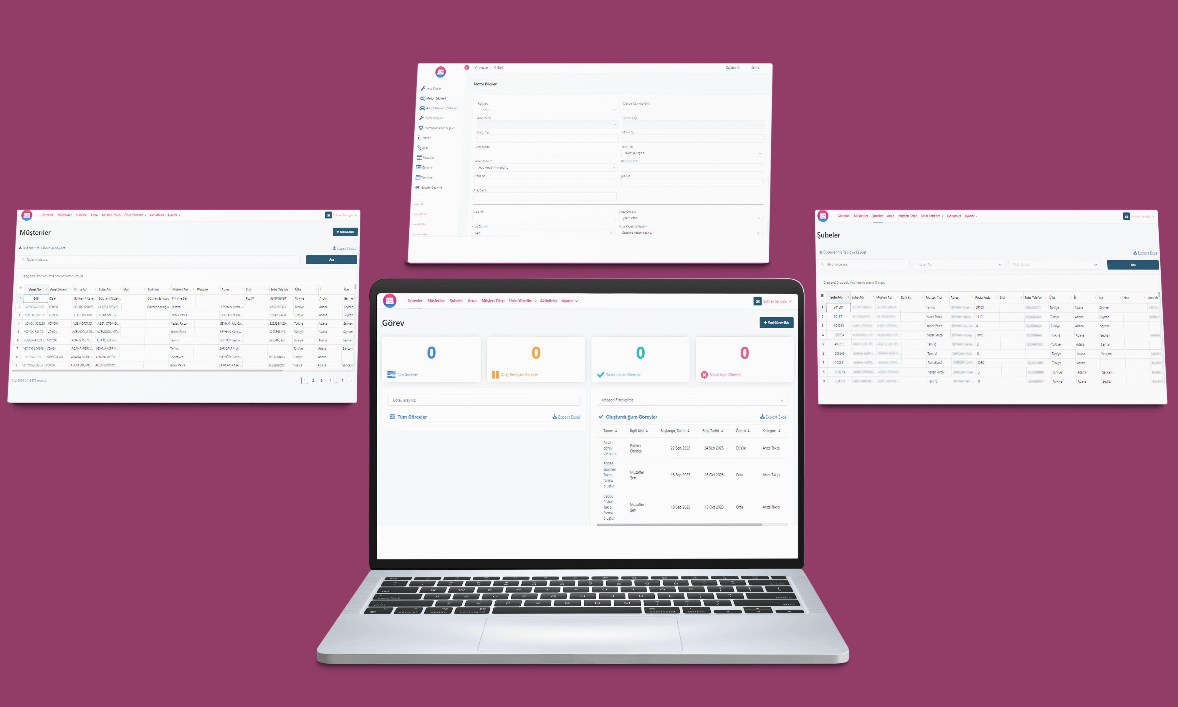 CRM App for Automotive Parts Manufacturers